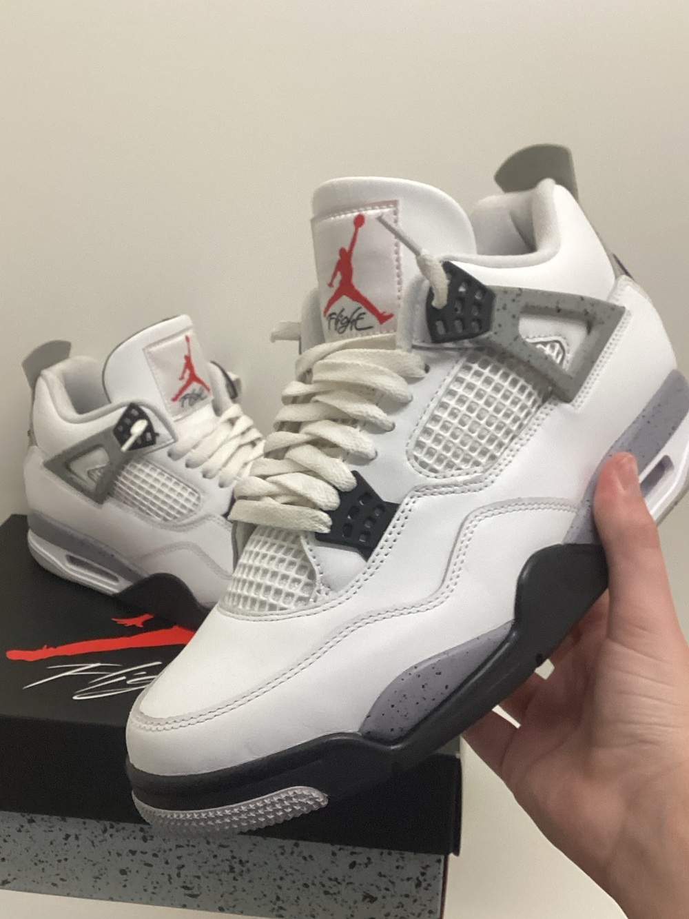 Nike Air Jordan 4 Retro White Cement